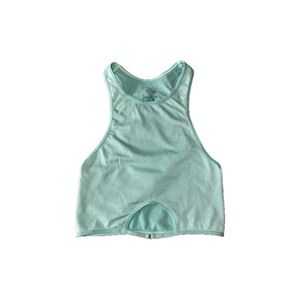 by Anthropologie Green Ribbed Seamless Bralette Tank - Size S/M